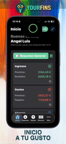 Yourfins screenshot