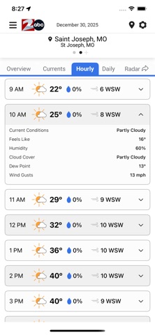 KQ2 Storm Tracker iPhone screenshot