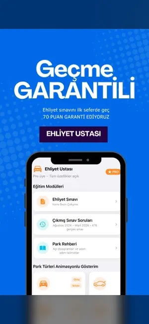 Ehliyet Sınavı Ustası screenshot 1