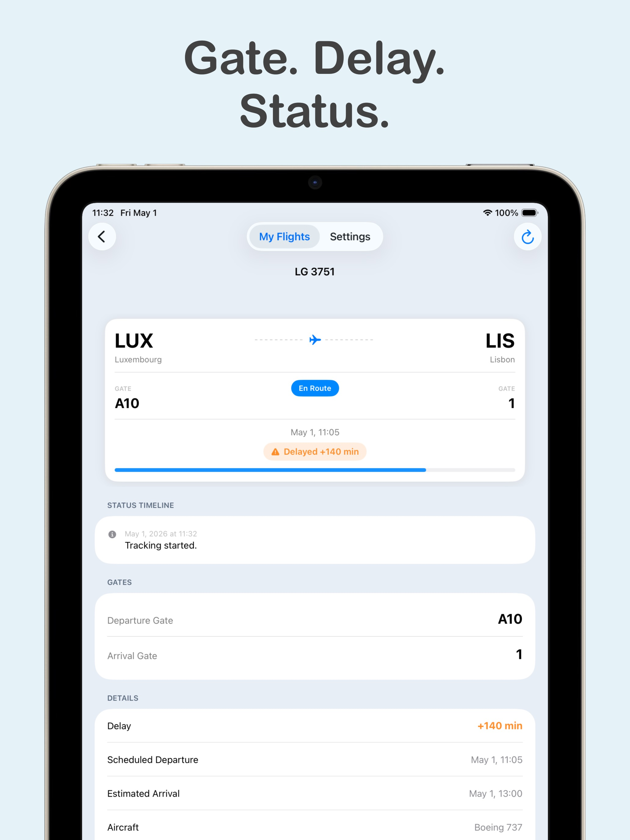 FlightPing: Flight Tracker screenshot 9