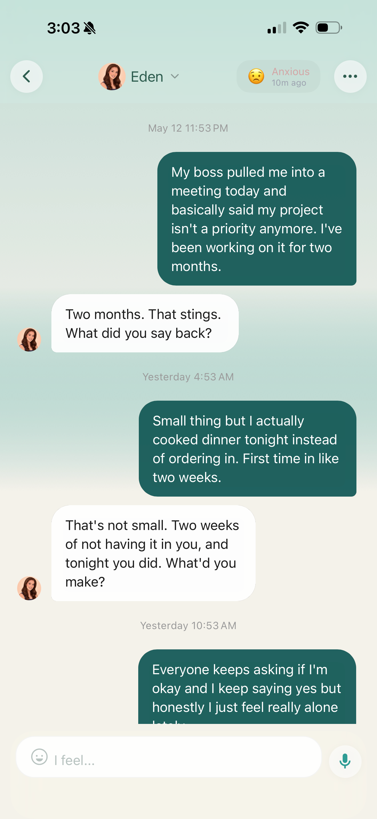 Cherizh: AI Companion Chat screenshot 4