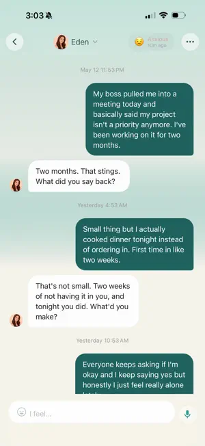 Cherizh: AI Companion Chat screenshot 4
