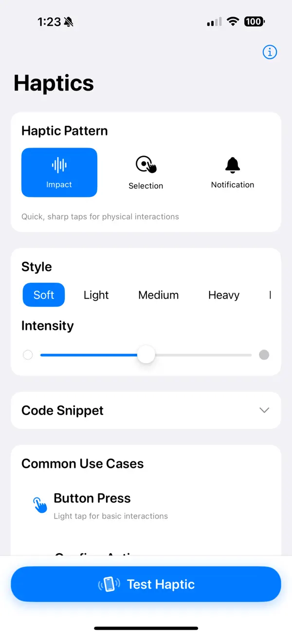Interactions: App Design (iOS) Ved: Infinite Idea Machine LLC