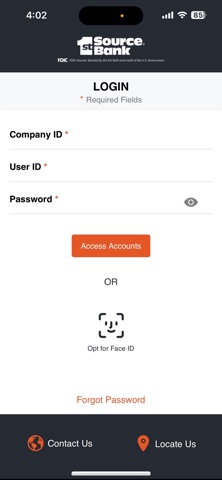 1st Source Bank BBO Treasury screenshot