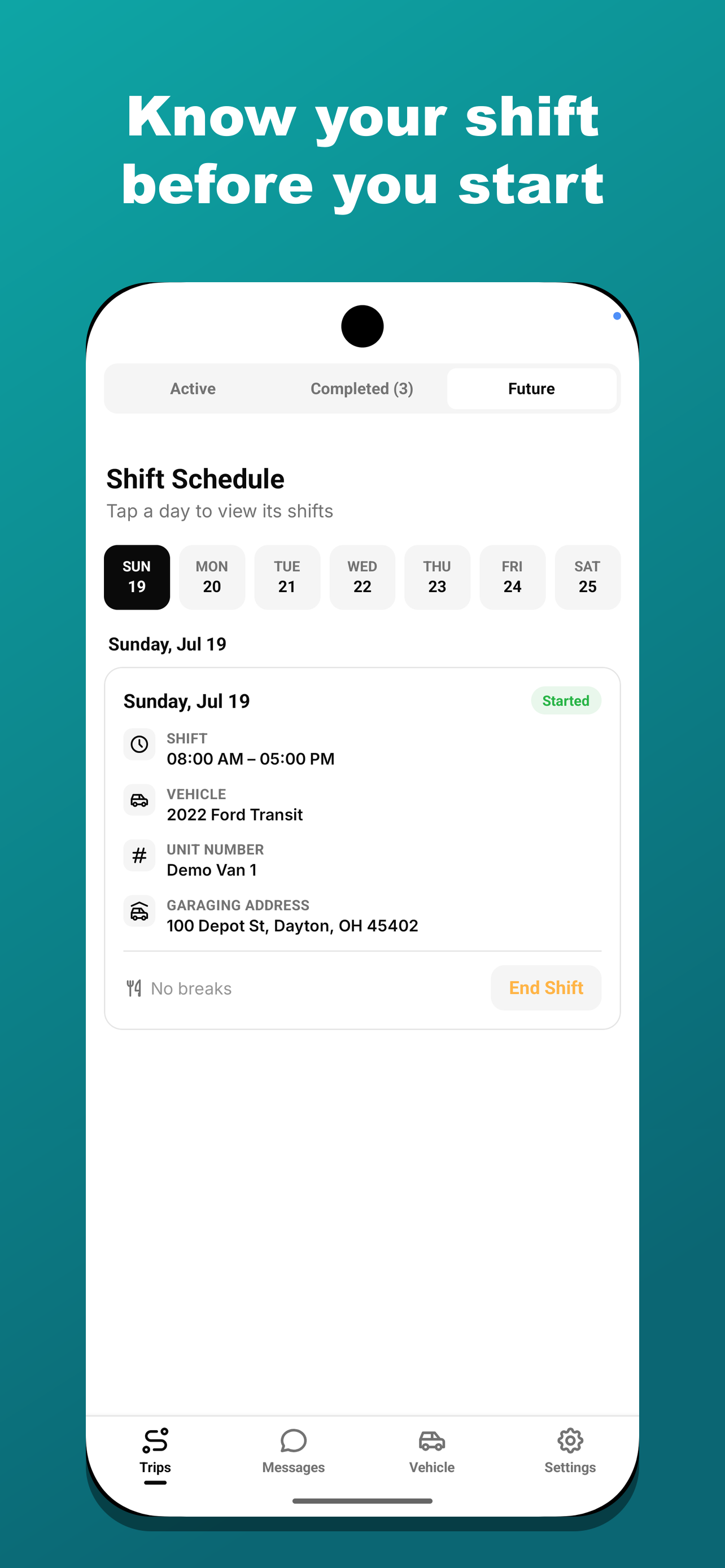 ManageNEMT for Drivers screenshot 5