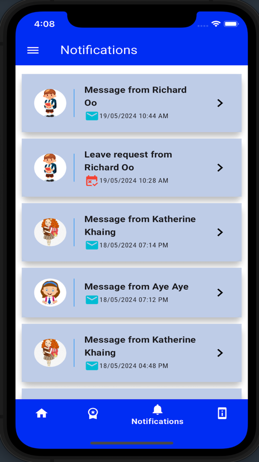#4. School Management Gateway (iOS) 由: Yan Paing