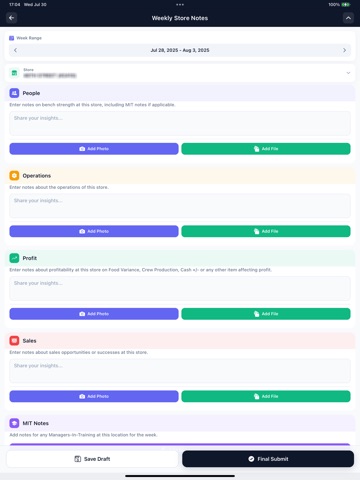 ProlifiApp iPad screenshot