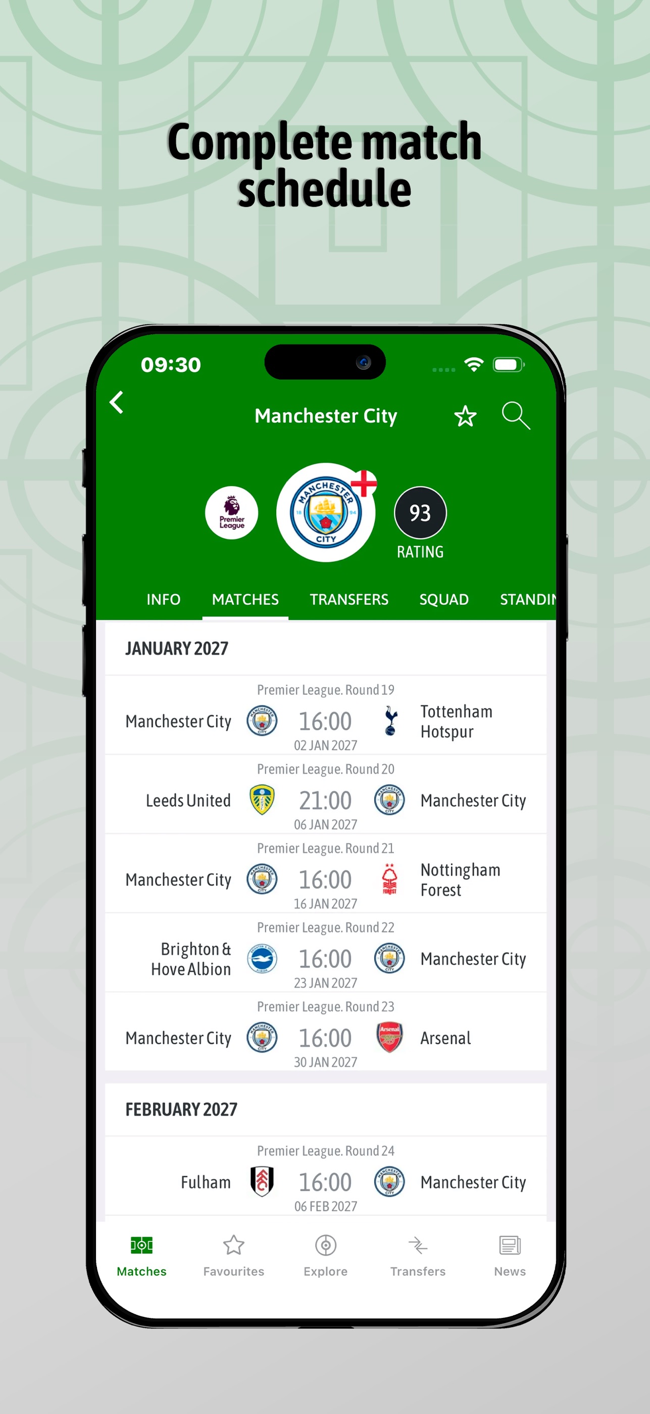 Screenshot 4 of BeSoccer: Football Live Score