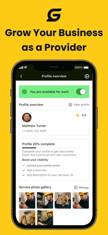 Gozal App - Services & Pros Screenshot 3 of 3