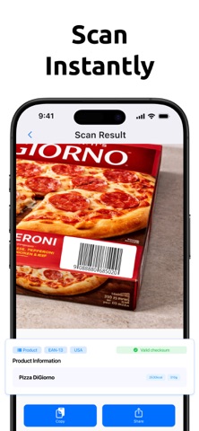 Barcode Scanner and Reader . iPhone screenshot