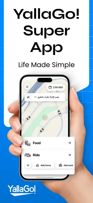 YallaGo! book a taxi screenshot 1