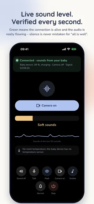 Pevu Baby Monitor Video Camera screenshot 2
