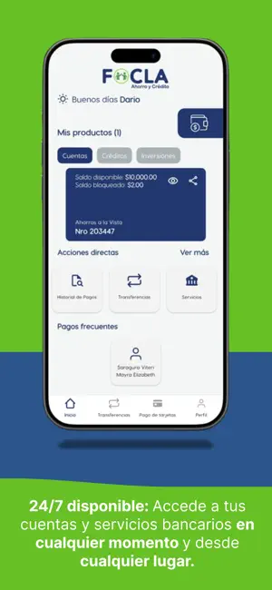 FOCLA Móvil screenshot 2
