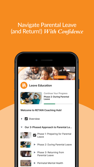 RETAIN Coaching Hub Screenshot 1 of 5