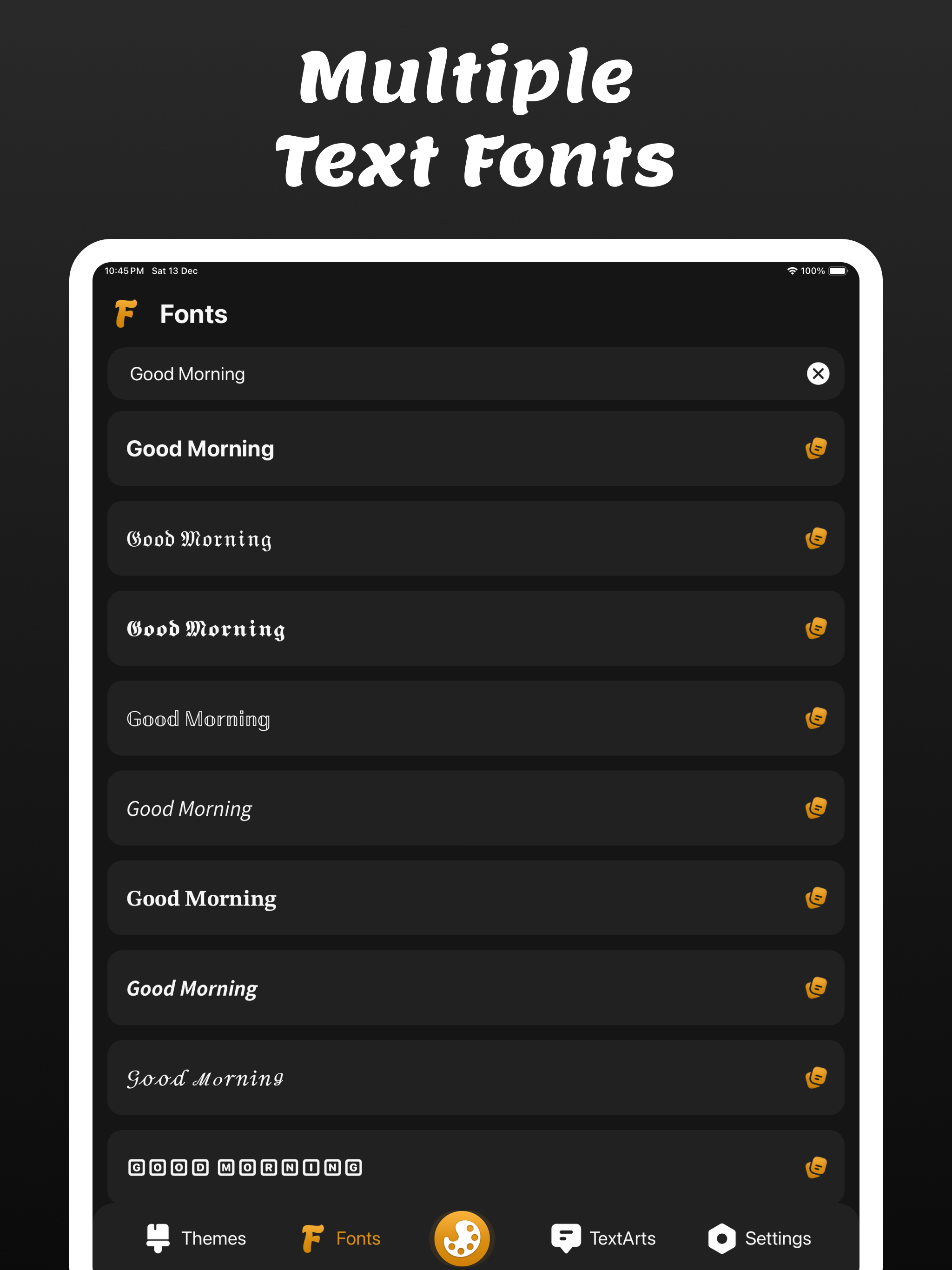 Fonts : Color Keyboard Themes screenshot 14
