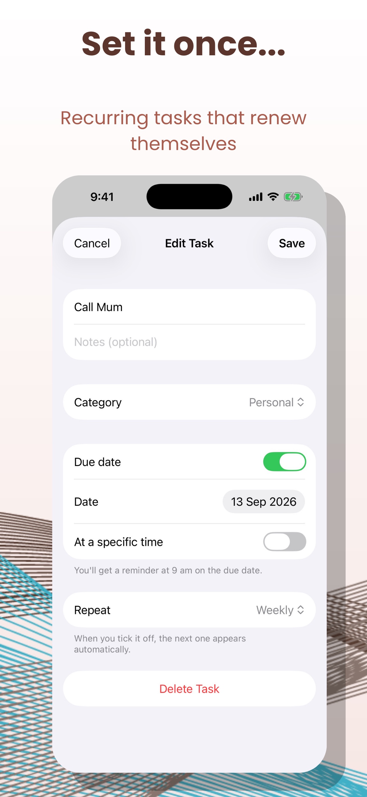 Screenshot 2 of Task Minder: All In One Place