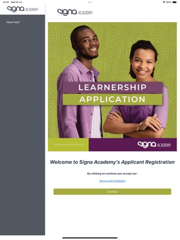 Signa Academy iPad screenshot 1