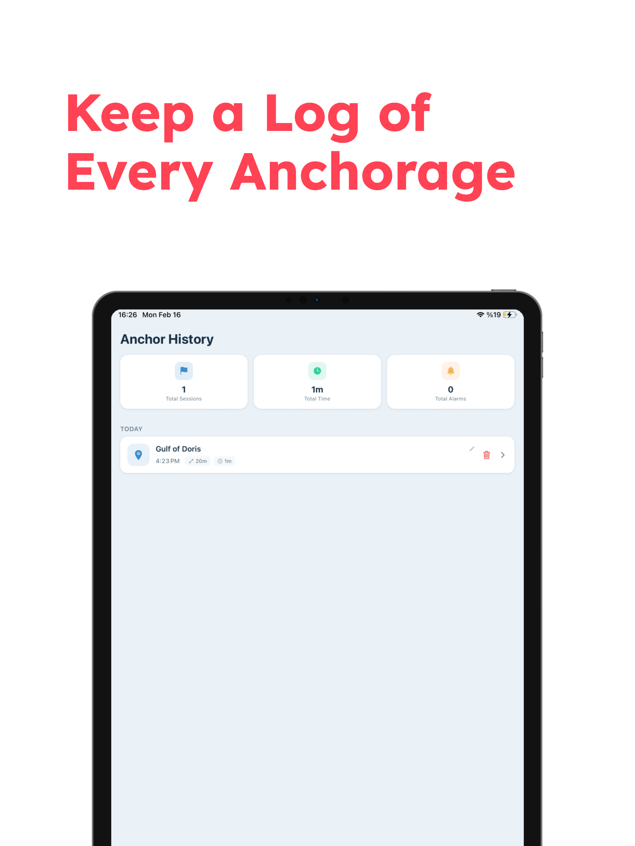 Safety Anchor Alarm screenshot 17