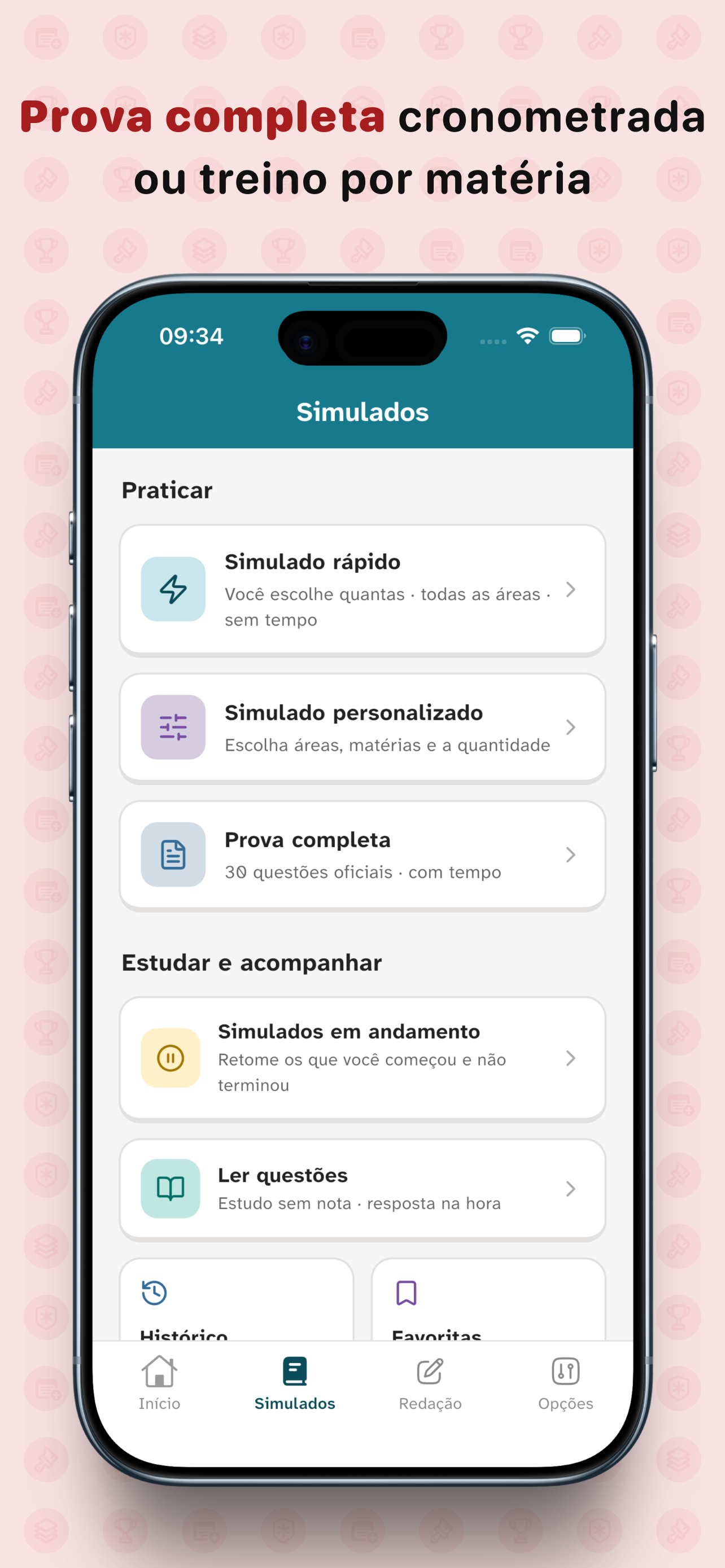 ENCCEJA 2026: Redação Simulado screenshot 3