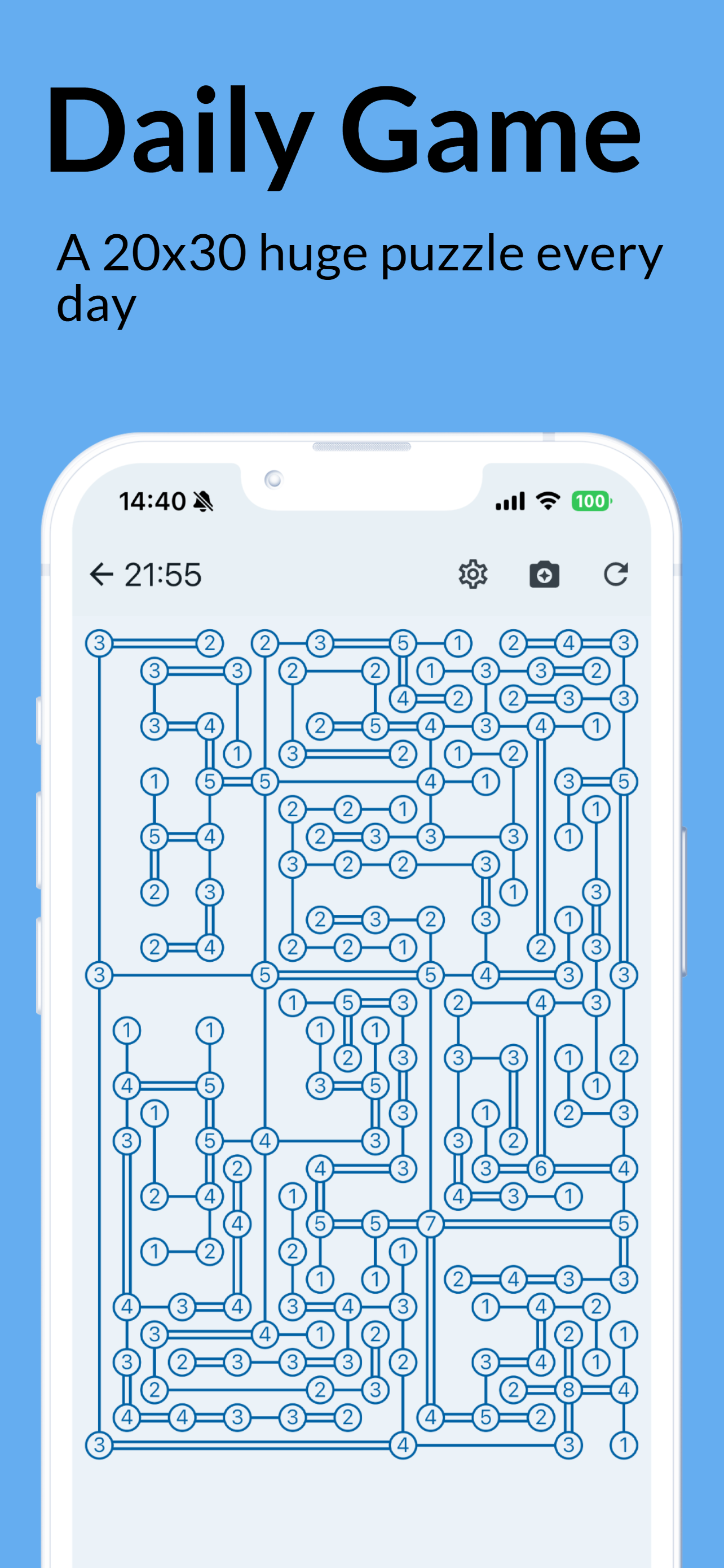 Hashi: Linkdoku Bridges Puzzle screenshot 5