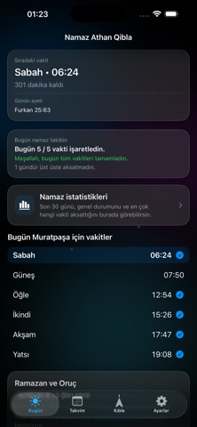 NamazAthanQibla Screenshot 3 of 10