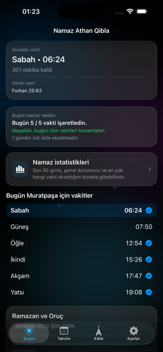 NamazAthanQibla Screenshot 3 of 10