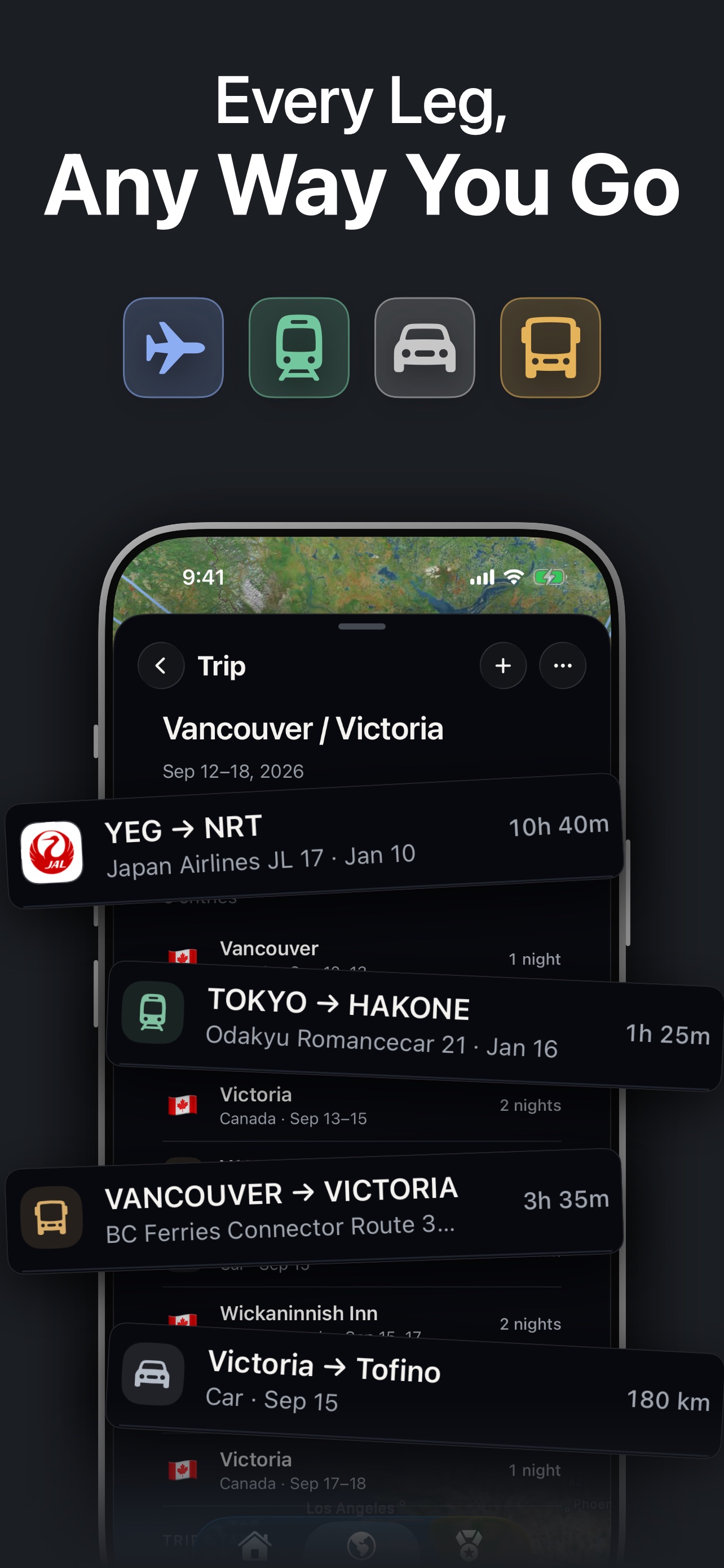 Screenshot 2 of Everwent: Travel History