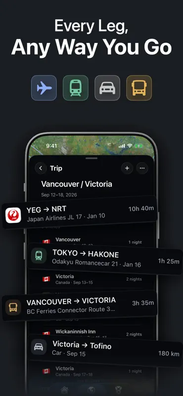 Everwent: Travel History screenshot 2 of 10