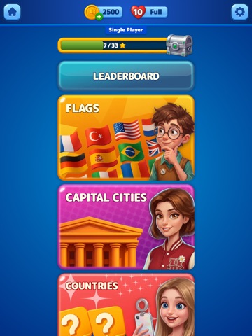 Flags of the World Best Trivia iPad screenshot