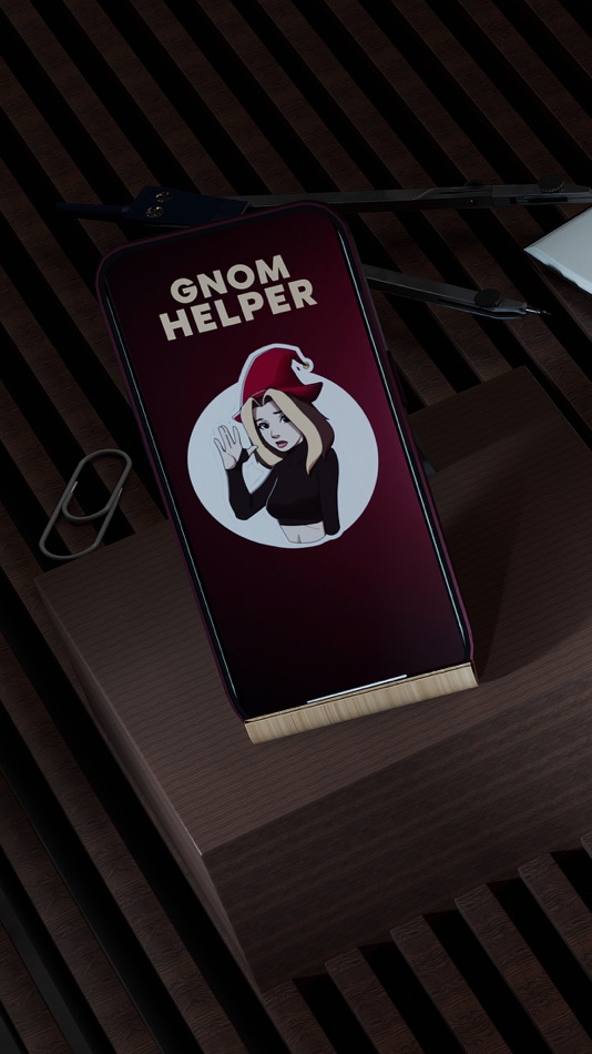 #1. Gnom Helper (iOS) 由: Iulia Stadnic