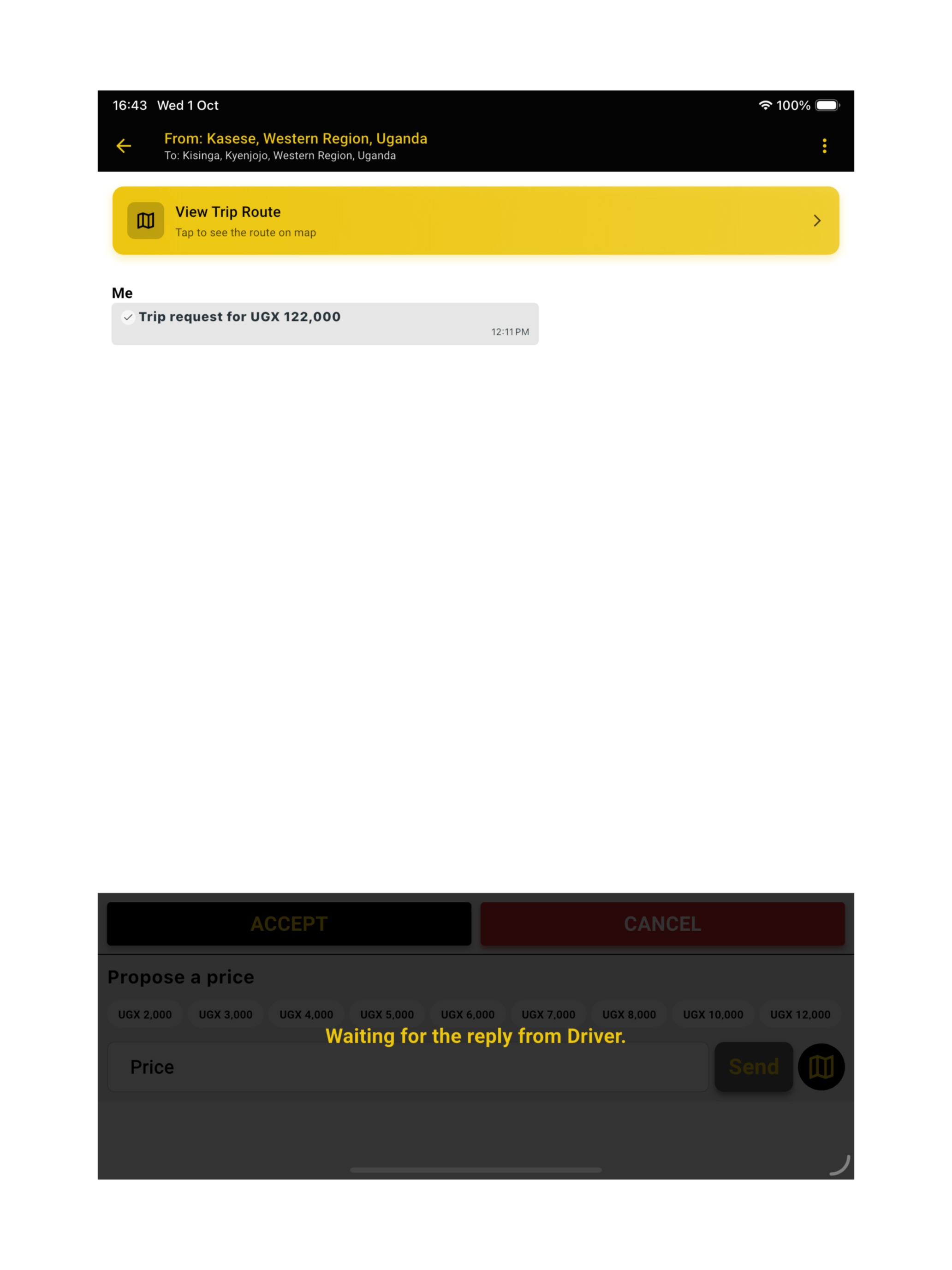 Rideshare Uganda screenshot 11