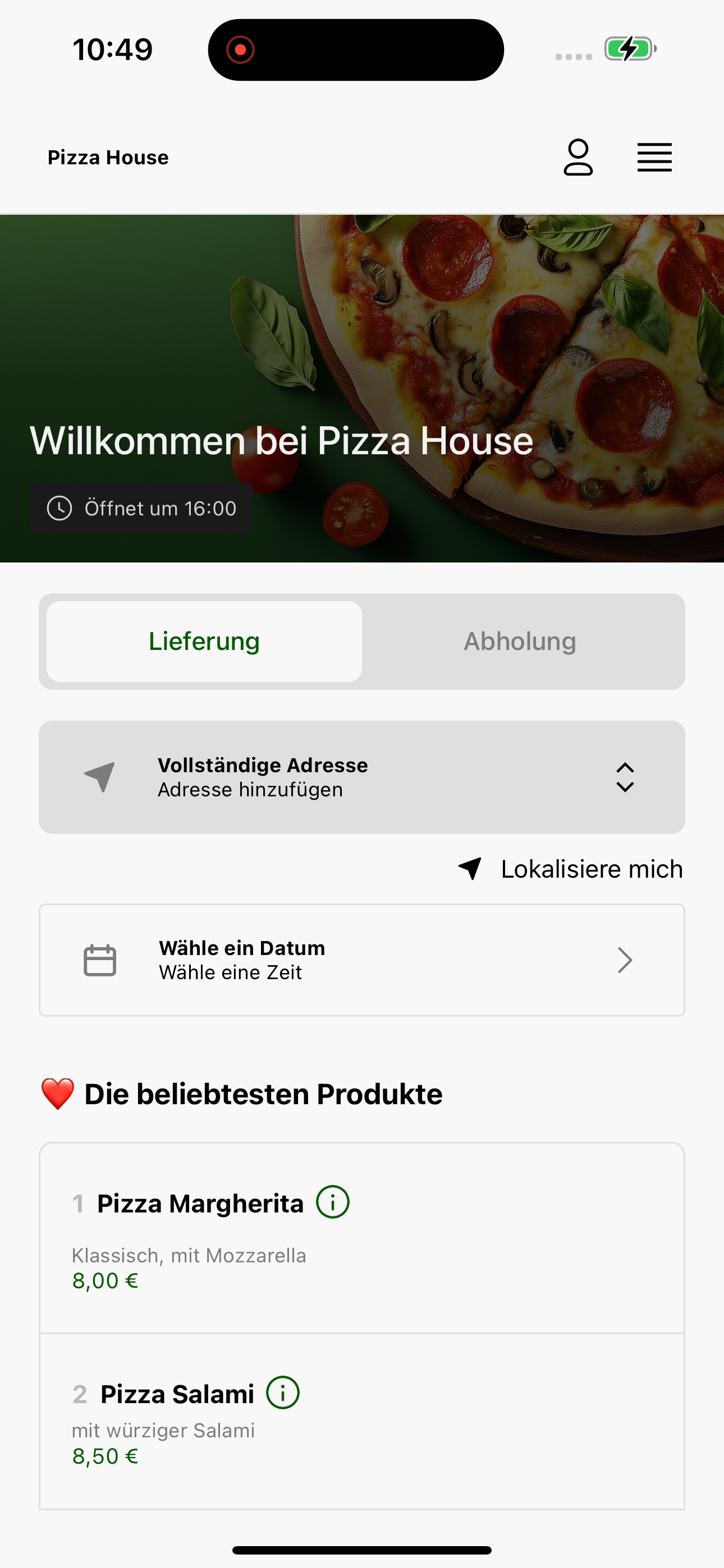Pizza House DE screenshot 6
