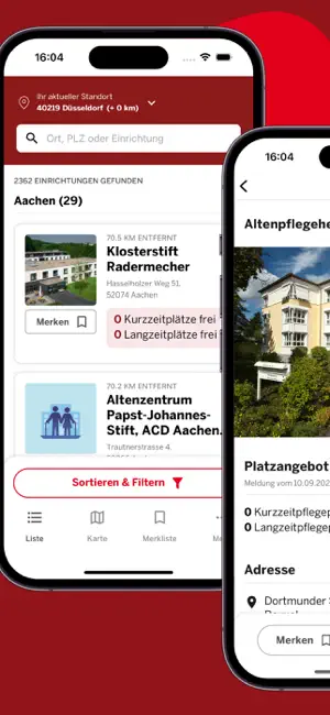 Heimfinder NRW screenshot 2