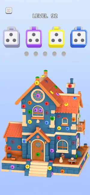 Screw Sort 3D: ボルト ネジニットパズルゲーム iPhone screenshot 6
