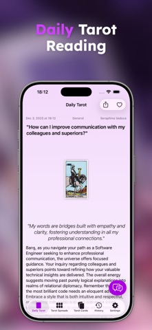 Tarot Card Reading: Tarotware Screenshot 6 of 8