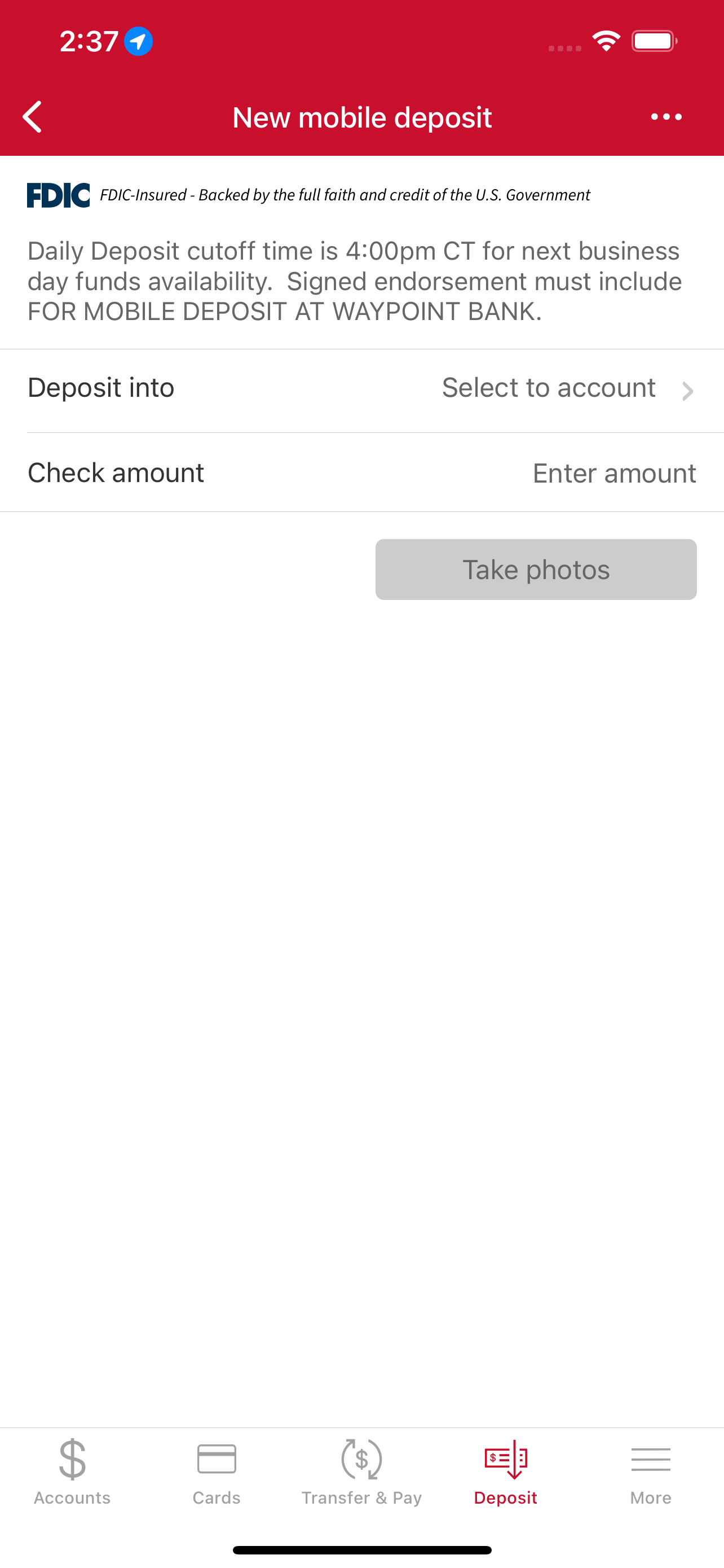 Waypoint Bank screenshot 5