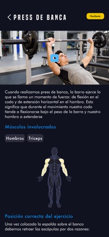 FitWorldApp iPhone screenshot