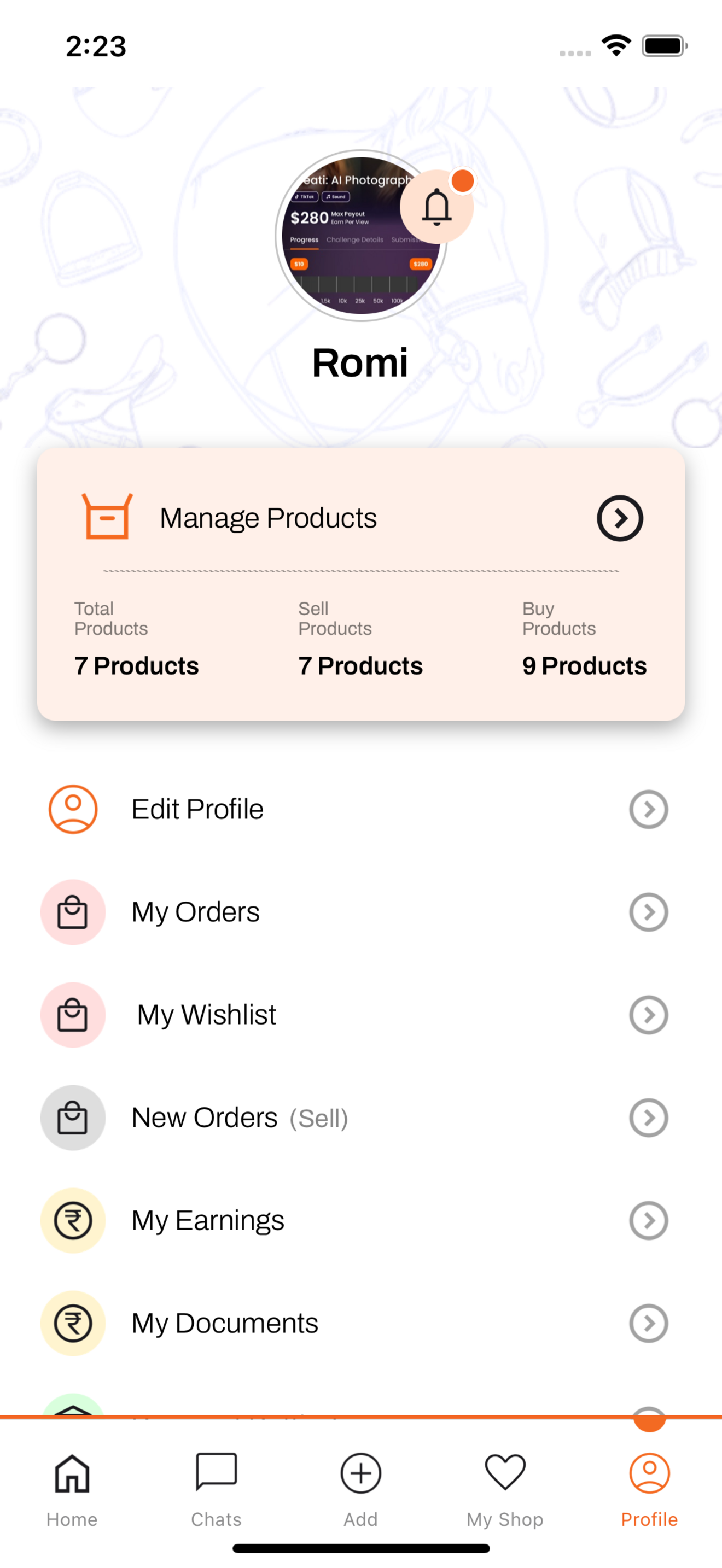 Equisell screenshot 7