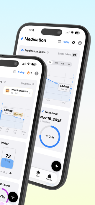 GLP-1.COM: Shot Tracking App Screenshot 2 of 9