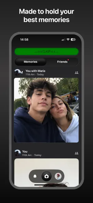 Clasp: Memories with Friends screenshot 4