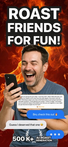 Roast App: AI Burn Bot Screenshot 1 of 4