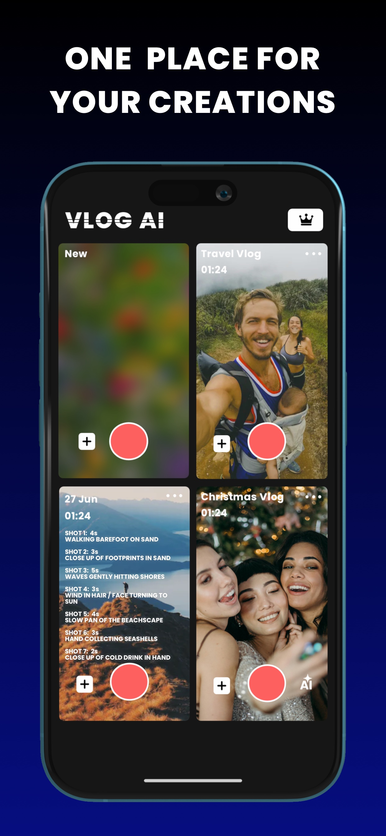 VLOG AI Camera & Video Maker