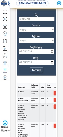 ÇAMLICA FEN DİJİTAL iPhone screenshot