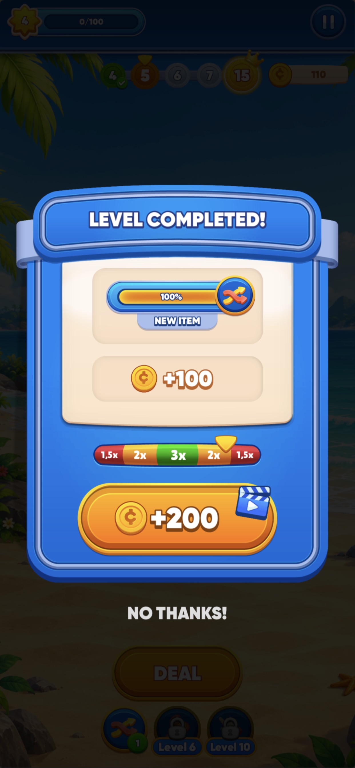 Screenshot 5 of Tropical Coin Merge