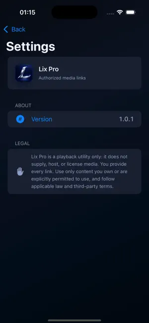 Lix Go iPhone screenshot 2