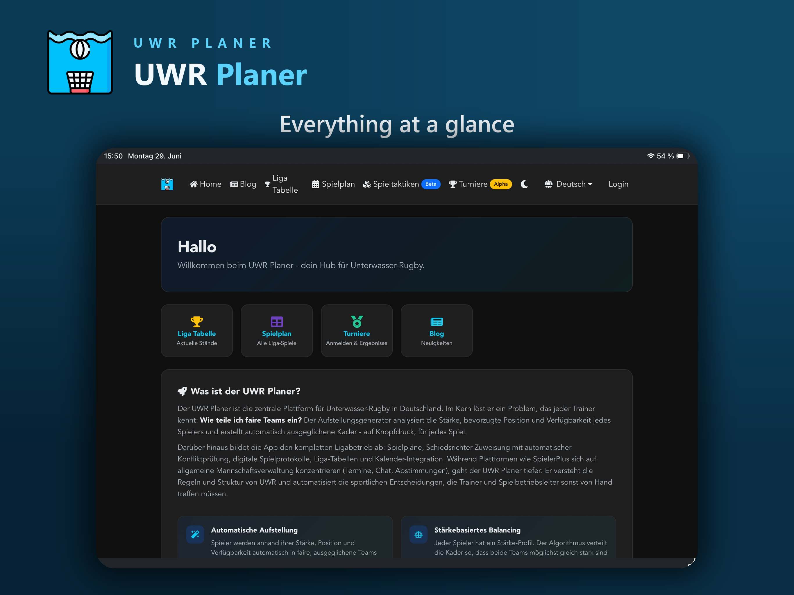 UWR Planer screenshot 9