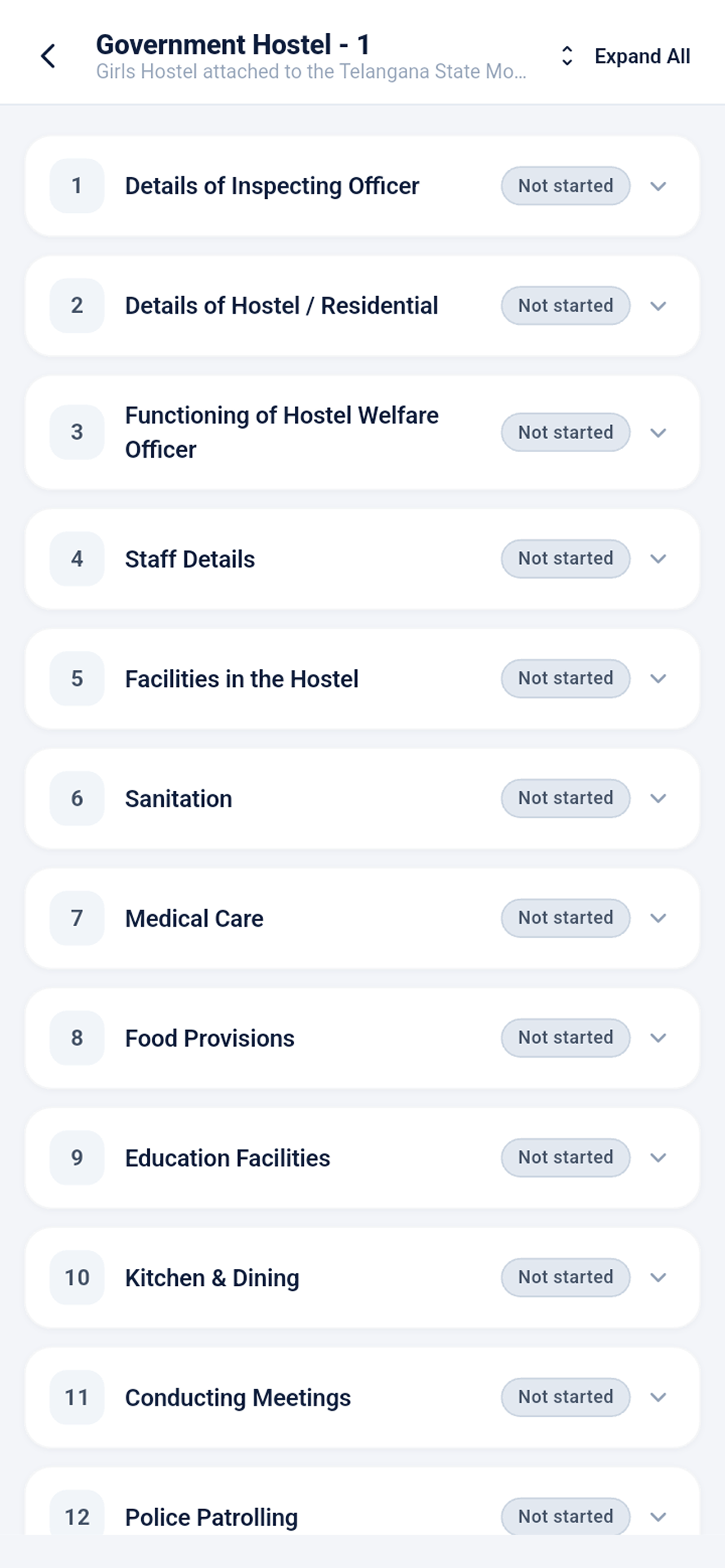 Field Inspection Yadadri screenshot 5