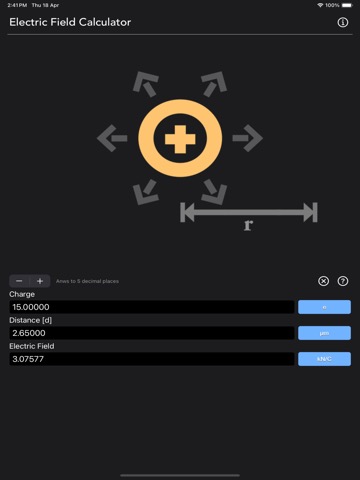 Electric Field Calculatorのおすすめ画像8