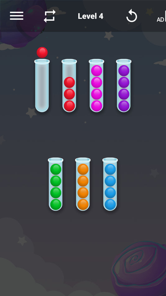 #7. Ball Sort Puzzle 2023 (iOS) By: Md Abu Khalid