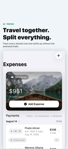 Tripski iPhone screenshot